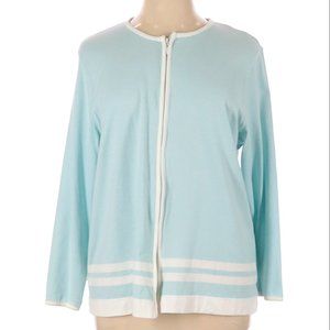Eccotoo blue  Cardigan Size 1X (Plus)